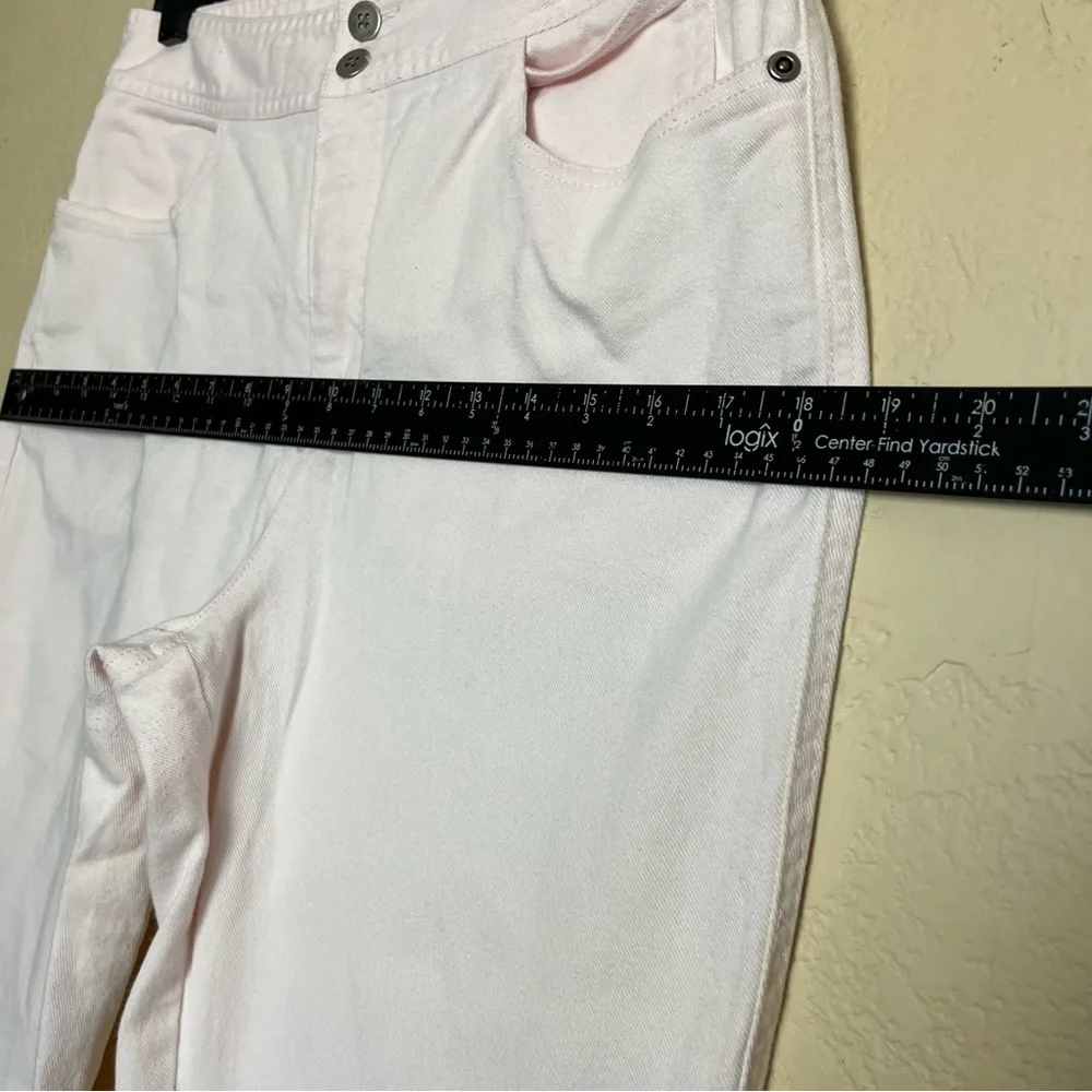 Chico's  Denim Slim Boot Cut Jeans‎ Women's Size 1.5 Pink Mid Rise 5-Pocket
